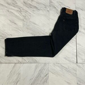 Vintage 90s Levi’s 554 black jeans